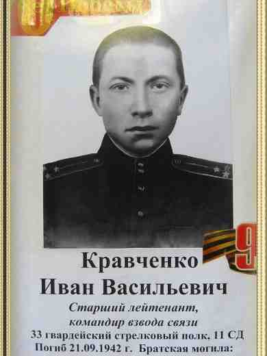 Кравченко Иван Васильевич.